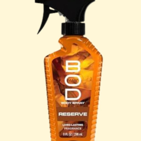 Bod Man Reserve by Parfums De Coeur Body Spray 8 oz for Men