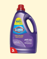 Clorox Clothes Liquid Stain Remover and Color Booster For Colored Clothes, 3L, Kills 99.9% of Germs