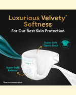 Pampers Luxurious Skin Touch – Premium Diapers with Luxurious Velvety Softness Inside Out, Size 5, 11-16kg, 38 Premium Diapers for Toddlers - Image 2