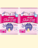 Always Skin Love, Up to Zero Wetness 100% Softness, Maxi Thick, 60 Pads - Image 2