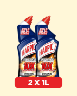 Harpic Original Power Plus 10X Most Powerful Toilet Cleaner, 1L (Pack of 2)