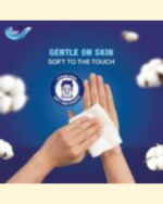 Fine Fluffy Facial Tissue, 10 packs of 200 sheets x 2 Ply - Image 2