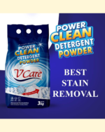 V Care Power Clean Laundry Detergent Powder - Effortless Stain Removal - Removes Odour and Provides Ultra Whitening with a Refreshing Scent - 3Kg - Image 2