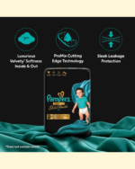 Pampers Luxurious Skin Touch – Premium Diapers with Luxurious Velvety Softness Inside Out, Size 5, 11-16kg, 38 Premium Diapers for Toddlers - Image 3