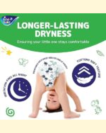 Fine Baby Diapers Size 6 Junior 16+ kg 36pcs - Image 3