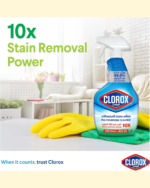 Clorox Spray Cleaners Dual Pack, Clorox Multipurpose Cleaner 750ml, Kills 99.9% Of Germs, with Bleach - Image 4