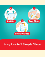 Pampers Rash Protection Pants Diapers, Size 6, 16+kg, +50% Aloe Vera Lotion, 360° Leak-Free Fit for up to 100% Leakage Protection, Giga Box, 168 Count - Image 3