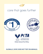 DOVE Beauty Cream Soap Bar, for all skin types, Pink, bar with ¼ moisturizing cream, 125g, Pack of 4 - Image 4