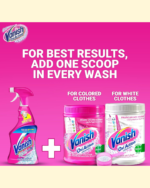 Vanish Fabric Stain Remover Oxi Action Pre Wash Spray 500ml - Image 4