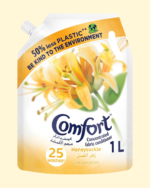 COMFORT Concentrated Fabric Conditioner, Honey Suckle, dermatologically tested, 1L