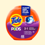 Tide PODS Liquid Laundry Detergent Pacs, Spring Meadow, 42 count
