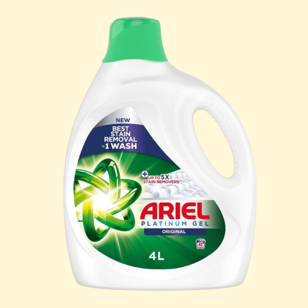 Ariel Platinum Clean Original Liquid Detergent 4L