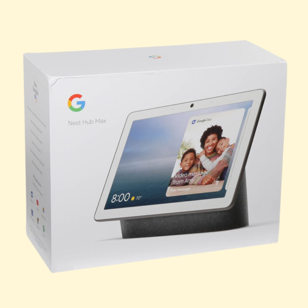 Google Nest Hub Max Smart Display Voice-Controlled Smart Home Assistant