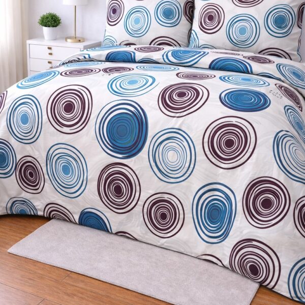 Crystal Collection Premium Printed Bedsheet | Soft & Stylish Designer Bedding Set for Bedroom