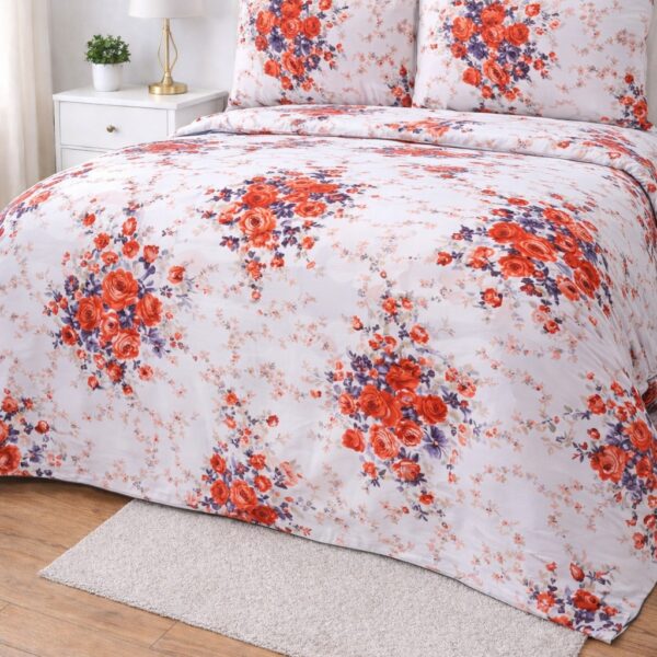 Crystal Collection Premium Printed Bedsheet | Soft & Stylish Designer Bedding Set for Bedroom