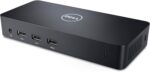 Dell D3100 Docking Station, USB 3.0 Ultra HD Triple Video (DisplayPort, 2x HDMI, 6x USB, RJ45) Black - UK Version