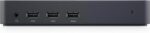 Dell D3100 Docking Station, USB 3.0 Ultra HD Triple Video (DisplayPort, 2x HDMI, 6x USB, RJ45) Black - UK Version - Image 2