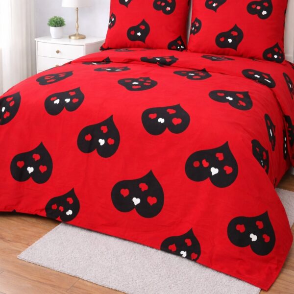 Crystal Collection Premium Printed Bedsheet | Soft & Stylish Designer Bedding Set for Bedroom