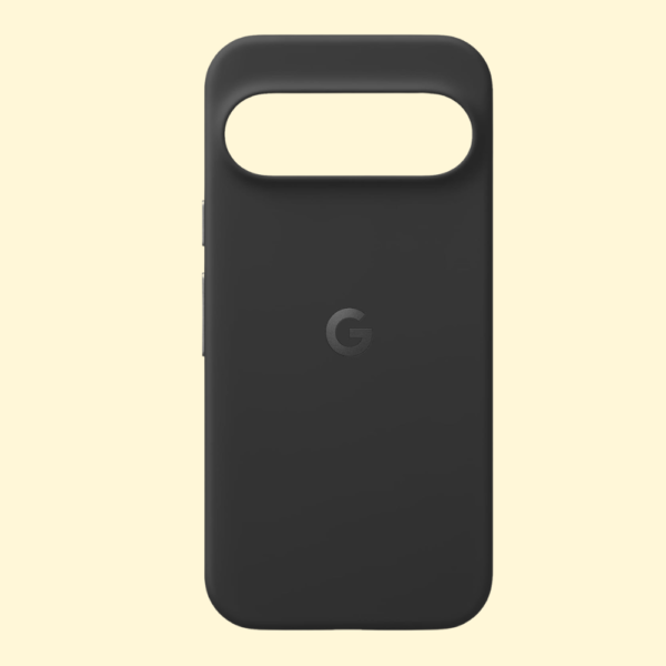 Google Pixel 9 & Pixel 9 Pro Case - Durable Protection - Stain Resistant Silicone - Protective Case for Android Smartphones - Obsidian