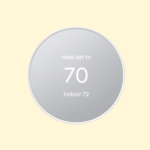 Google Nest Thermostat - Smart Thermostat for Home - Programmable Wifi Thermostat - Snow