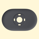 Google Nest Thermostat Trim Kit - Made for the Nest Thermostat - Programmable Wifi Thermostat Accessory - Charcoal