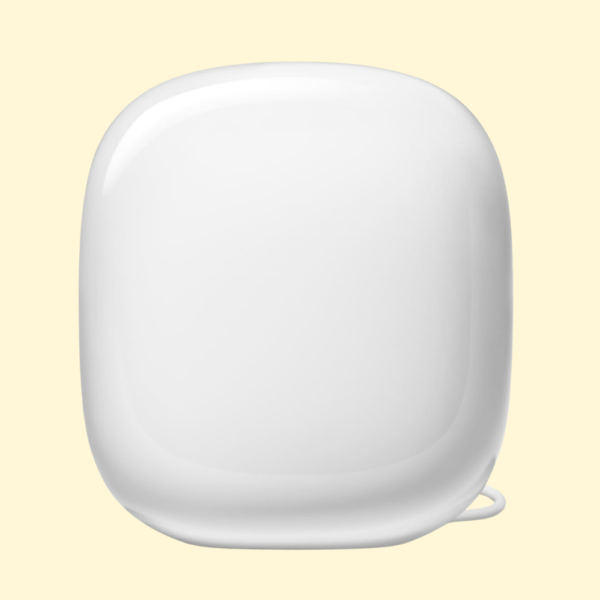 Google Nest WiFi Pro - Wi-Fi 6E - Reliable Home Wi-Fi System with Fast Speed and Whole Home Coverage - Mesh Router - Snow