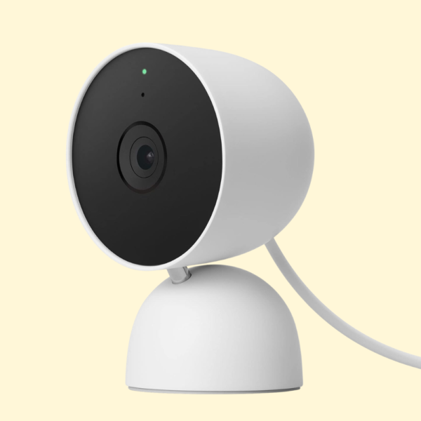 Google GJQ9T Nest Cam (Indoor, Wired) Security Camera - Smart Home WiFi Camera