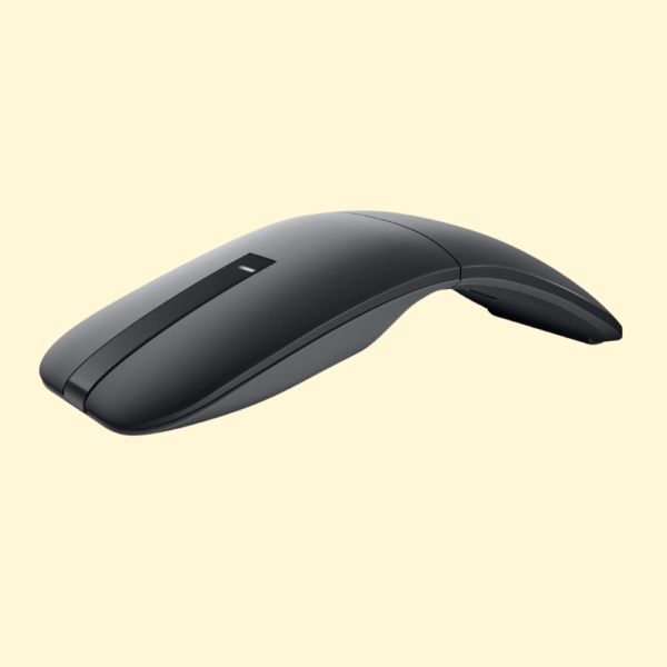 Dell Bluetooth Travel Mouse - MS700, Wireless - Bluetooth 5.1, Microsoft Swift Pair Pair (Windows 10 & 11 only), Optical LED Sensor, Touch Scroll with Later Touch Controller - Black