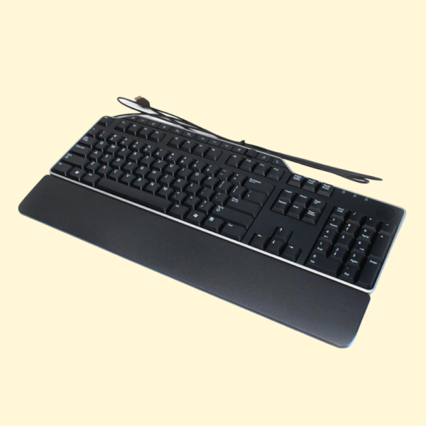 Dell Genuine 1RW52 KB522 X20M8 7VHY1 Business Multimedia USB Wired 104-Key 14-Hot Keys 2 USB Hub Keyboard Compatible Part Numbers: 1RW52, KB522, X20M8, 7VHY1