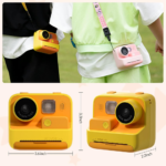 Mafiti Kids Camera Instant Print, 48MP Digital Camera with Zero Ink, Selfie 1080P Video Camera with 32G TF Card, Toys Gifts for Girls Boys Aged 3-12 for Christmas/Birthday/Holiday (Orange) - Image 7
