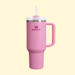Stanley Quencher H2.0 FlowState Stainless Steel Vacuum Insulated Tumbler with Lid and Straw for Water, Iced Tea or Coffee, Smoothie and More, Peony, 40oz