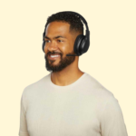 Belkin SoundForm Adapt Wireless Over-Ear Headset, Headphones for Work, Play, Gaming, & Travel with Built-In Boom Microphone - Compatible with iPhone, iPad, Galaxy, and More - Black - Image 2