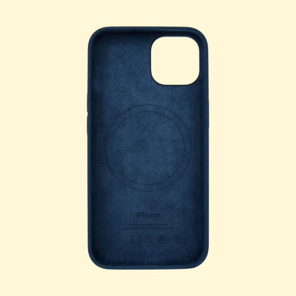Apple iPhone 14 Silicone Case with MagSafe - Storm Blue ​​​​​​​