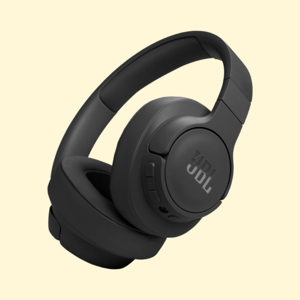JBL TUNE 770NC - Adaptive Noise Cancelling with Smart Ambient Wireless Over-Ear Headphones, Bluetooth 5.3, Up to 70H battery life with speed charge, Lightweight, comfortable & foldable design (Black)