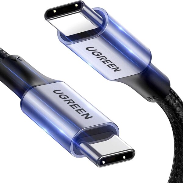 UGREEN Type C Cable 2M, 100W Laptop Compatible USB C Fast Charging Cable