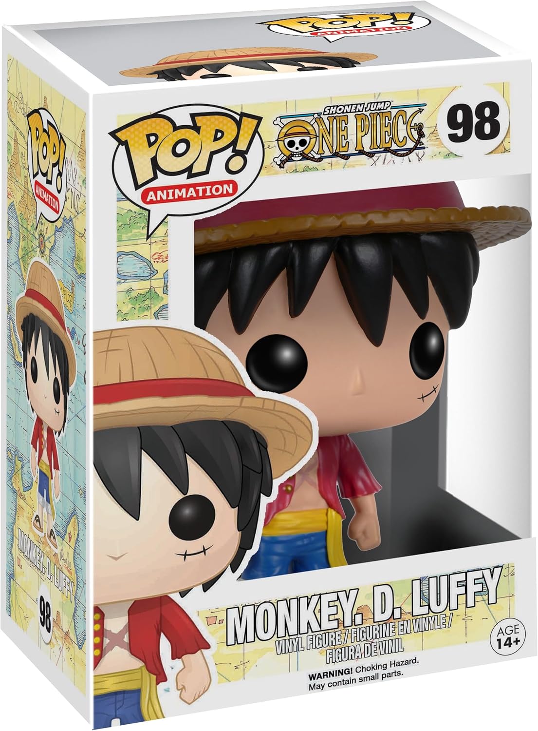 81aQmjff2kL._AC_SL1500_ Funko Pop! Animation: One Piece - Monkey D. Luffy - Collectable Vinyl Figure - Gift Idea - Official Merchandise - Toys for Kids & Adults - Anime Fans - Model Figure for Collectors and Display - Image 1